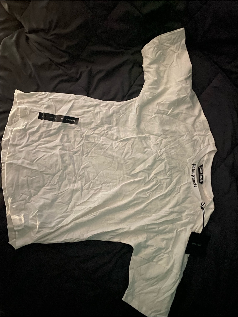 Palm Angels Oversized White Tee
